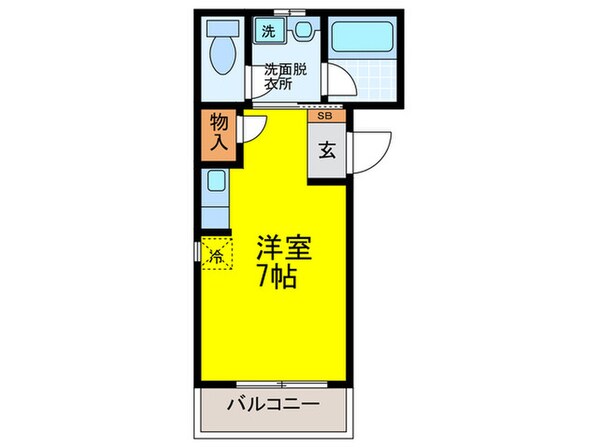 サウスメゾンＭ．Ｍの物件間取画像